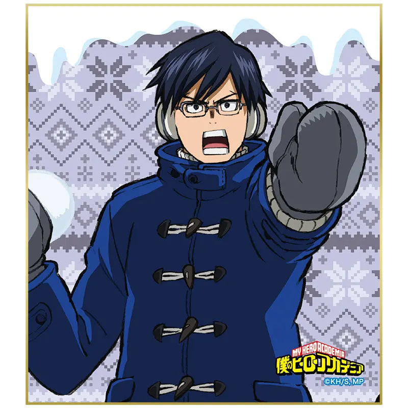 My Hero Academia Snow Ball Fight Shikishi Tenya Iida