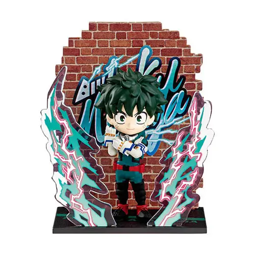 My Hero Academia Wall Art Collection Heroes & Villains Re-Ment Figur Izuku Midoriya