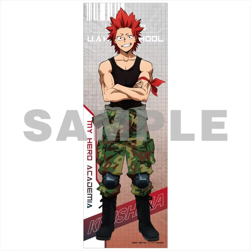 My Hero Academia Wallscroll Eijiro Kirishima Camouflage Ver.
