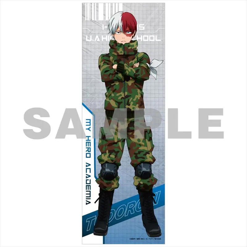 My Hero Academia Wallscroll Shoto Todoroki Camouflage Ver.