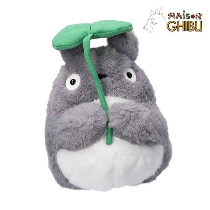 My Neighbor Totoro - Big Totoro (with Leaf) - Plüschtier - 19cm - Sun Arrow