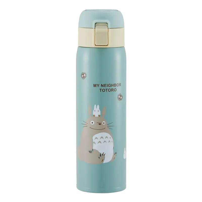 My Neighbor Totoro - Thermosflasche - 480ml - Matt-Hellgrün - Skater