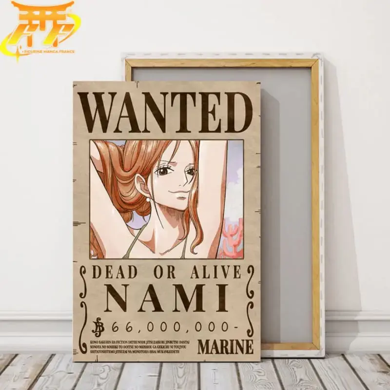 Nami Wanted Poster – One Piece