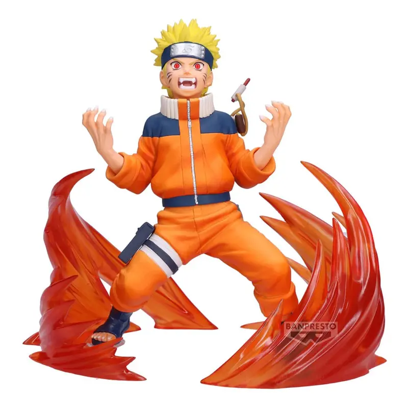 Naruto 72 series Vibration Stars PVC Statue Naruto Uzumaki & Sasuke Uchiha Version A
