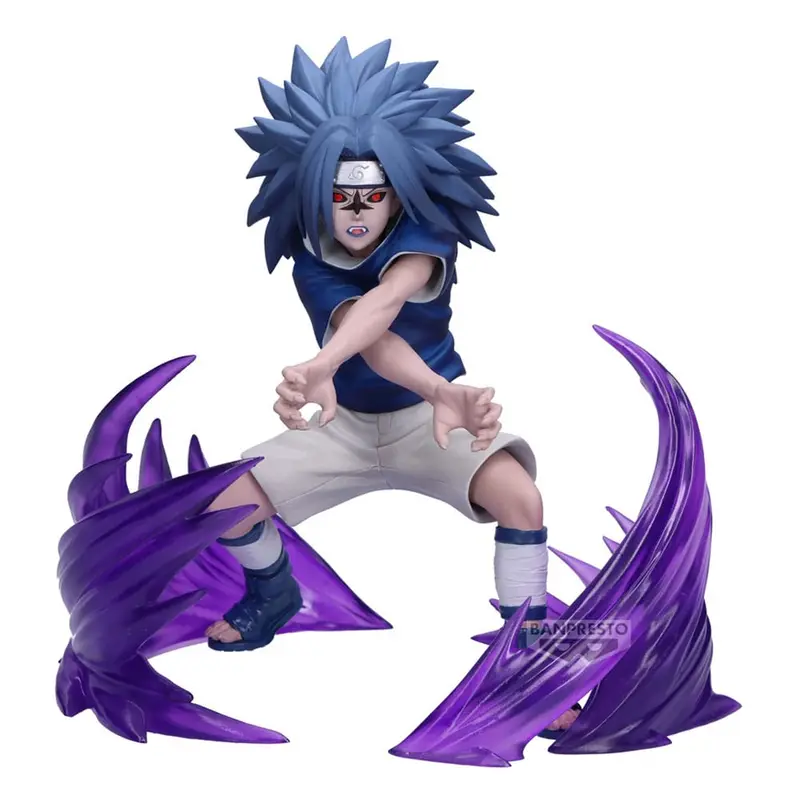Naruto 72 series Vibration Stars PVC Statue Naruto Uzumaki & Sasuke Uchiha Version B