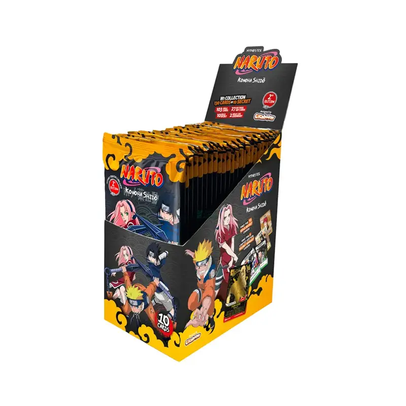 Naruto Mythos TCG – Konoha Shidō – Booster Display (24 Packs) – 2nd Edition – EN