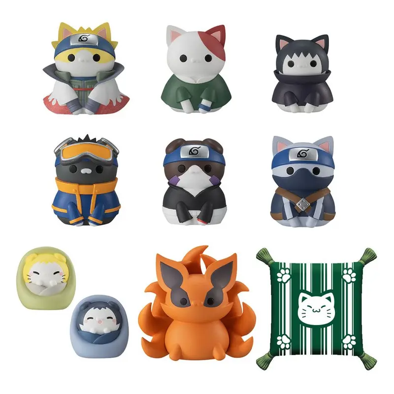 Naruto Shippuden Mega Cat Project Sammelfiguren Nyaruto! Once Upon A Time In Konoha Village Special Set