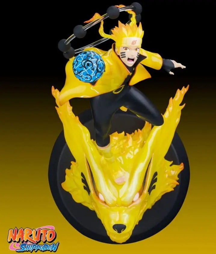 Naruto Shippuden PVC Magnet Statue 1/8 Naruto Uzumaki & Kurama 28 cm