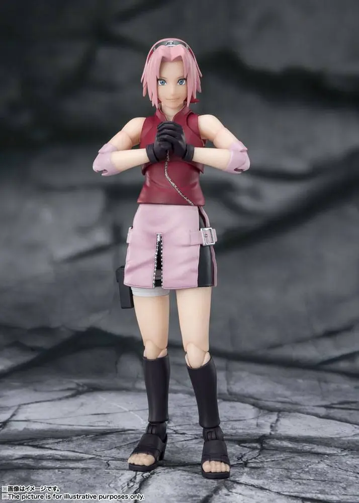 Naruto Shippuden S.H. Figuarts Actionfigur Sakura Haruno -Inheritor of Tsunade's indominable will- 14 cm