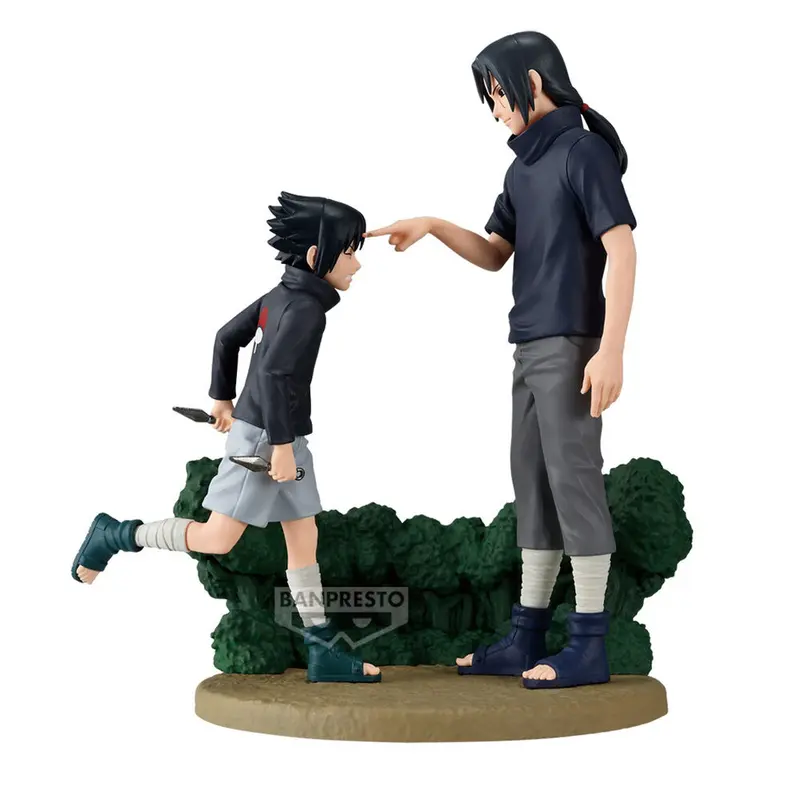 Naruto Shippuden - Sasuke Uchiha & Itachi Uchiha - Memorable Saga Figur (Banpresto)