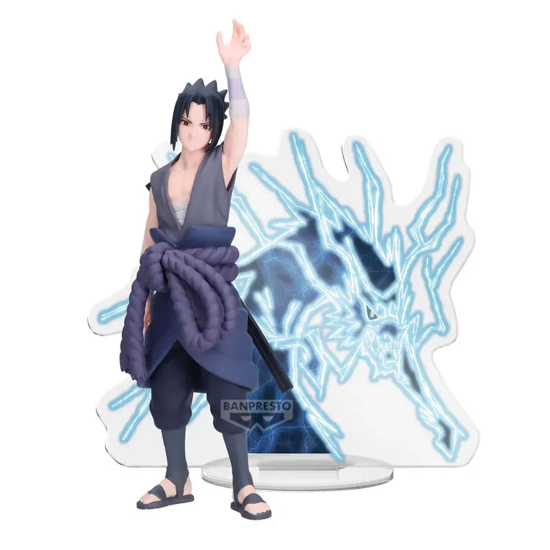 Naruto Shippuden - Sasuke Uchiha - Panel Spectacle Figur - 13cm - Bandai Banpresto