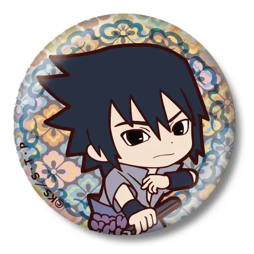 Naruto Shippuden Treasure Button Sasuke Uchiha