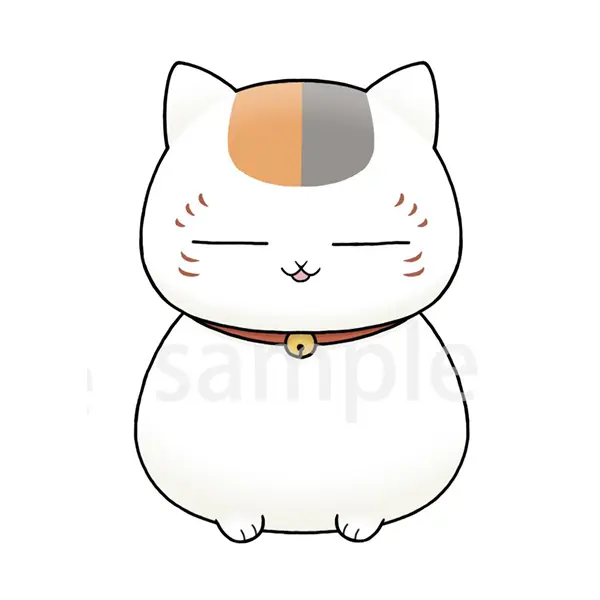Natsumes Book of Friends Chokorin Mascot Sammelfigur Nyanko Sensei (B)