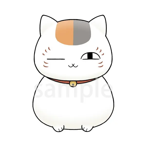 Natsumes Book of Friends Chokorin Mascot Sammelfigur Nyanko Sensei (C)