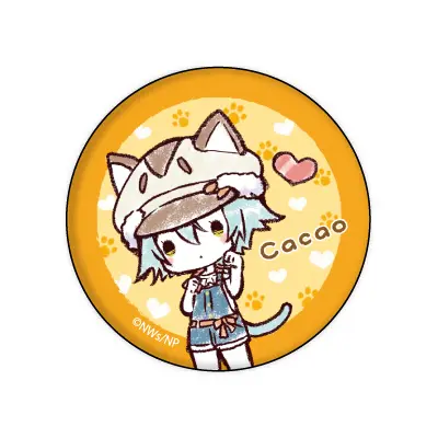 Nekopara GraffArt Button Vol. 1 Cacao