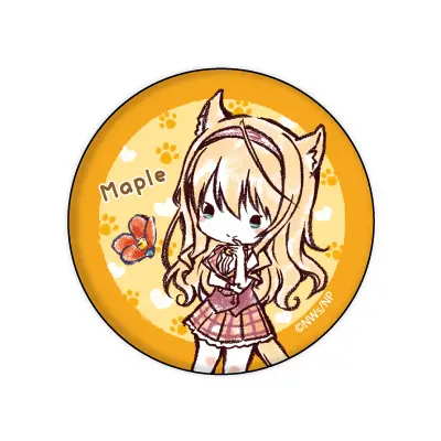 Nekopara GraffArt Button Vol. 1 Maple