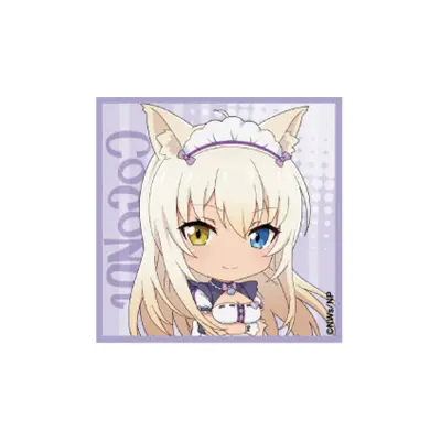 Nekopara Nendoroid Plus Button Coconut