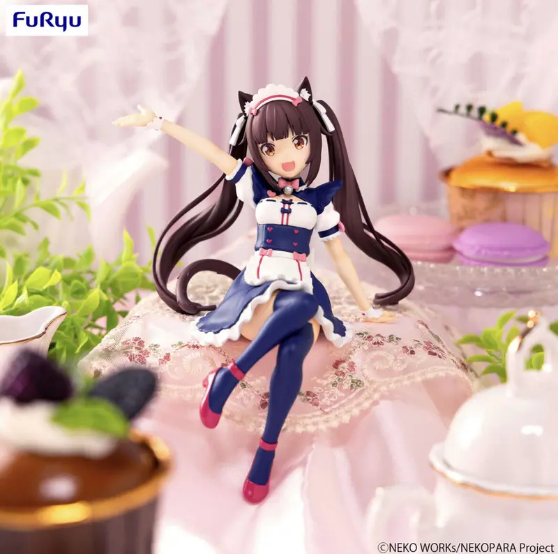 Nekopara Noodle Stopper PVC Statue Chocola
