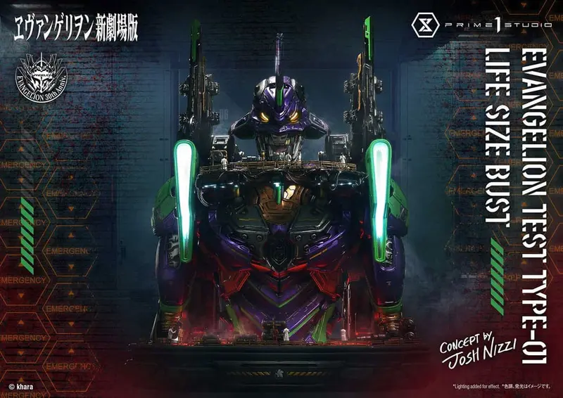 Neon Genesis Evangelion Büste 1/1 Test Type-01 (Concept by Josh Nizzi) 86 cm