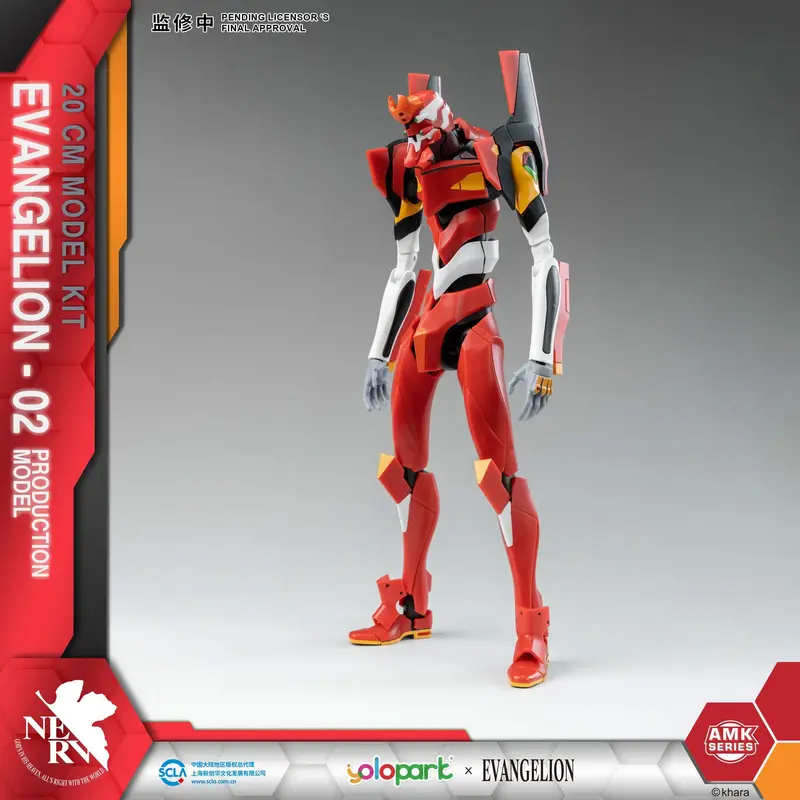 Neon Genesis Evangelion - Eva-02 - AMK Series Plastic Model Kit (Yolopark)