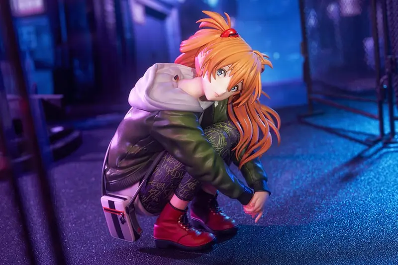 Neon Genesis Evangelion PVC Statue 1/7 Shikinami Asuka Langley Ver. Part 3 Radio Eva Original Color 12 cm