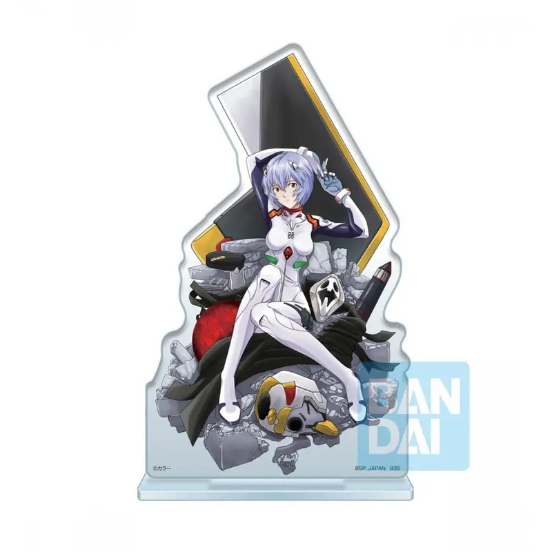 Neon Genesis Evangelion - Rei Ayanami (Operation Started) - Ichibansho Acrylaufsteller 20 cm - Banpresto