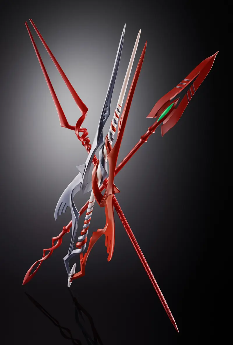 Neon Genesis Evangelion - Spears Set for Eva - 30th with the Spear Another Color - Metal Build Zubehör-Set (Bandai)