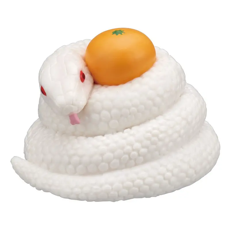 Neujahrs Mochi Tierfigur - Schlange - Mochi Ni Maru - Gashapon