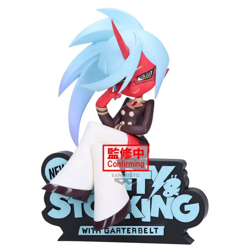 New Panty Stocking with Garterbelt - Kneesocks - Monitor Top Figz Figur (Banpresto)