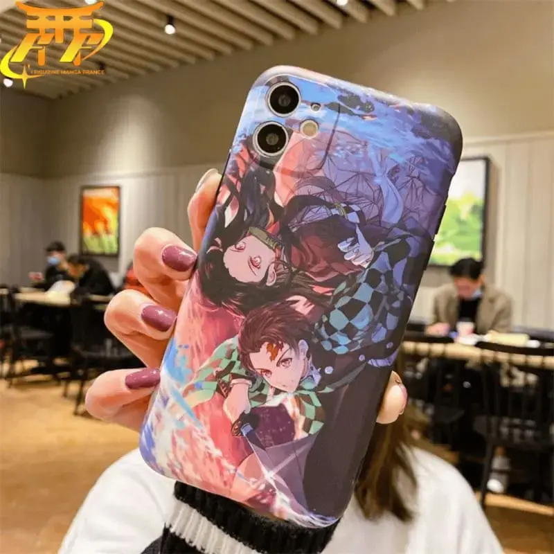 Nezuko und Tanjiro iPhone-Hülle – Demon Slayer
