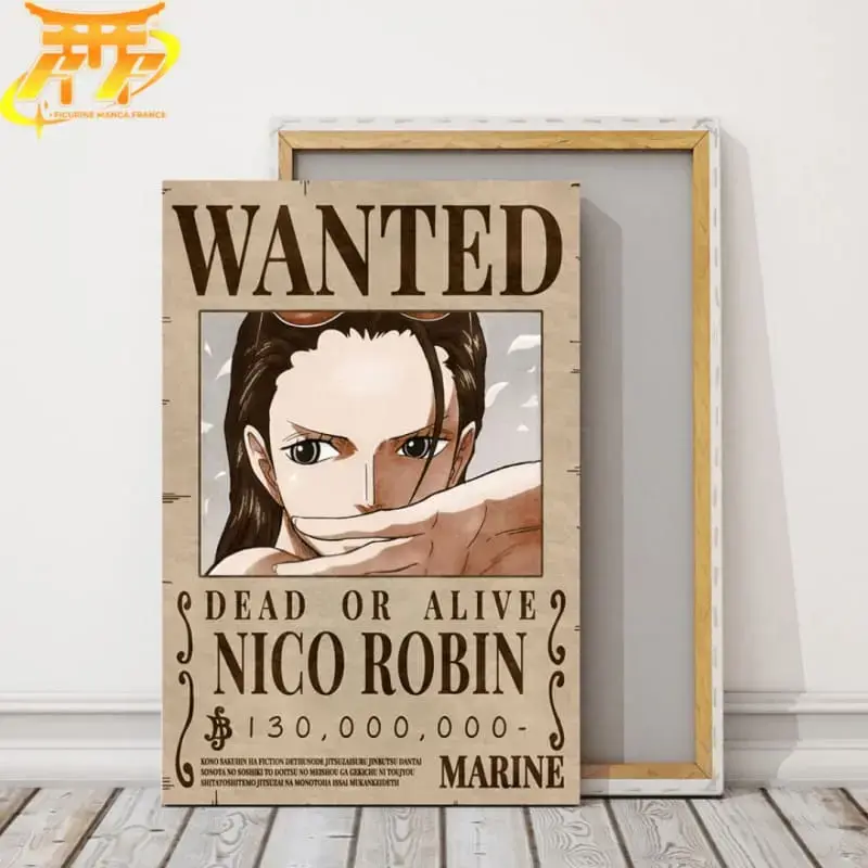 Nico Robin Wanted Poster  – One Piece