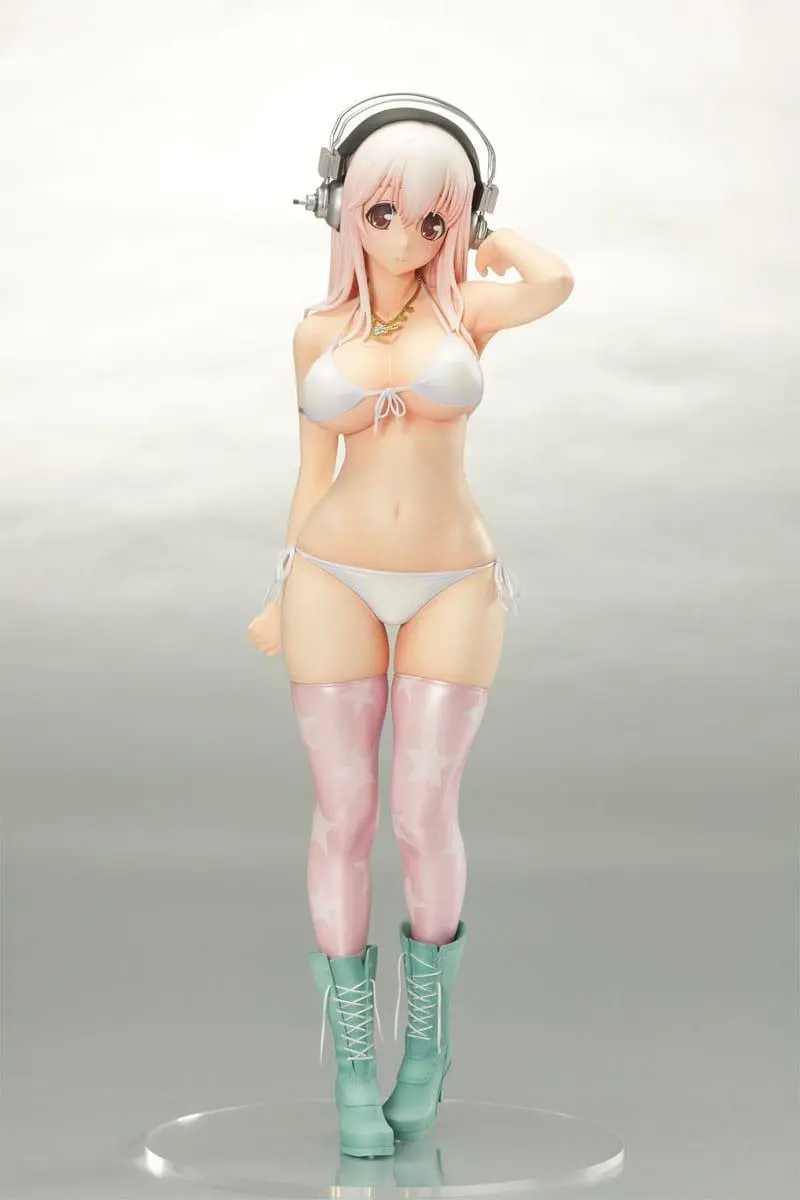Nitro Super Sonic PVC Statue 1/5 Super Sonico Sonicomi Package Version 33 cm (re-run)