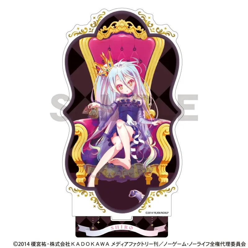 No Game No Life Shiro Aufsteller - Throne Ver.
