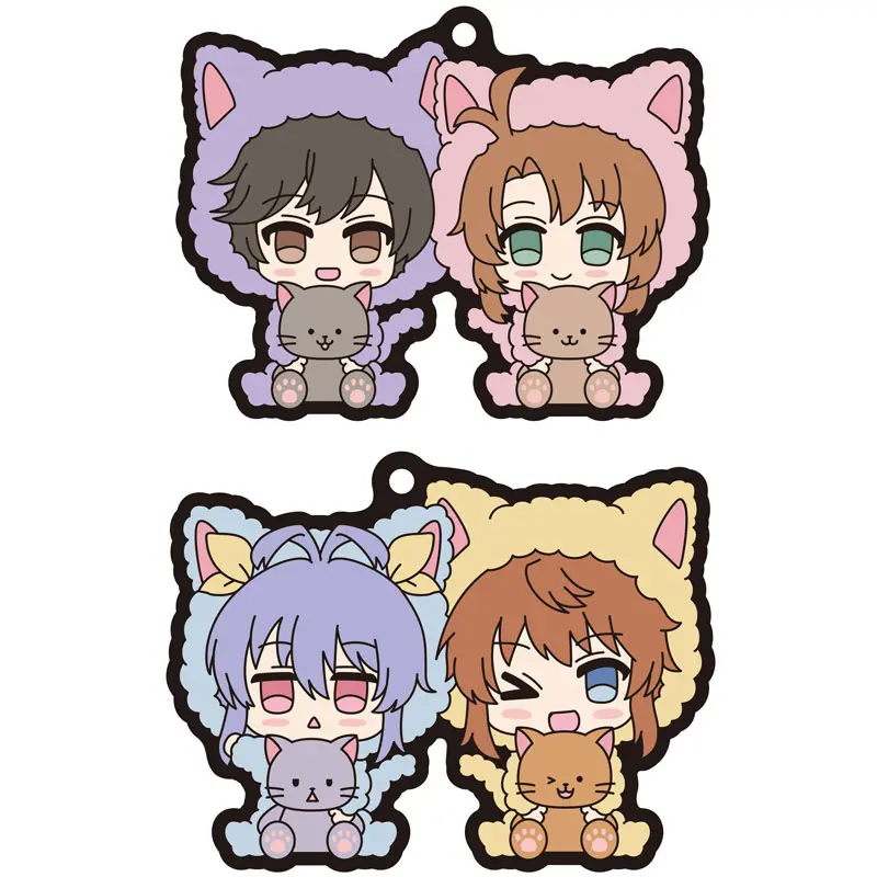 Non Non Biyori Non Stop Dakigurumi Anhänger 2er-Set