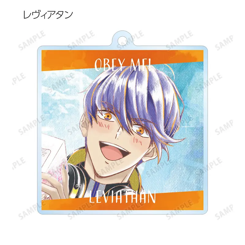 Obey Me! Ani-Art Aqua Label Anhänger Leviathan