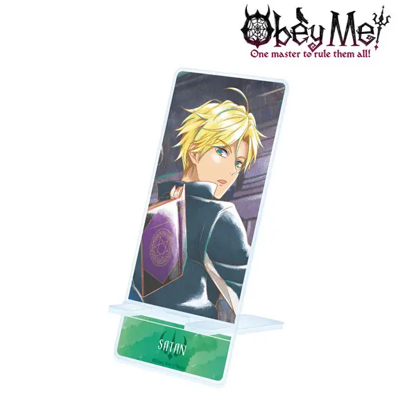 Obey Me! Ani-Art Aqua Label Smartphone Aufsteller Satan