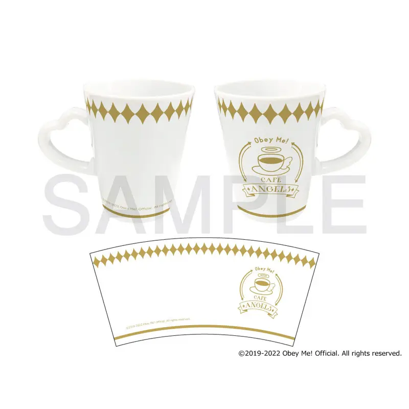 Obey Me! x mixx garden Card Puchi Collection Herz-Tasse