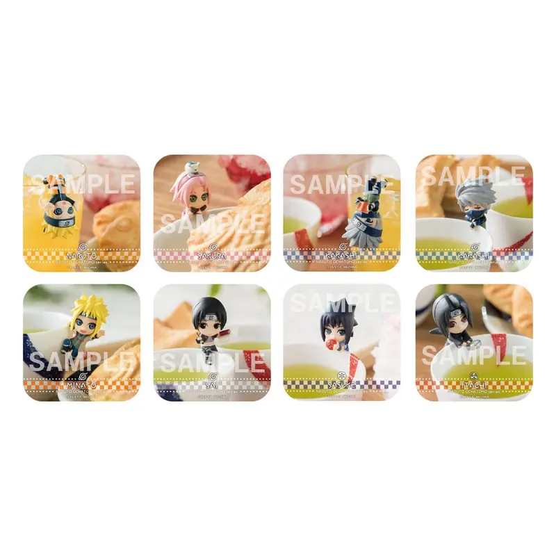 Ochatomo Series 8 Sammelfiguren Konoha Break Time Sortiment 5 cm Naruto Shippuden