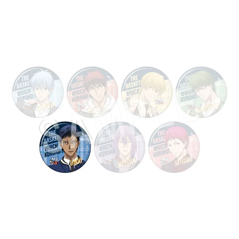 [Odekake Cafe] Kuroko no Basket 10th Anniversary Button Daiki Aomine