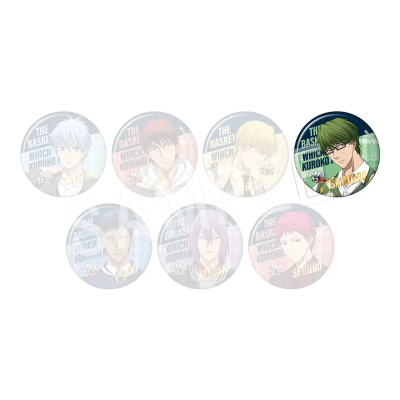[Odekake Cafe] Kuroko no Basket 10th Anniversary Button Shintaro Midorima