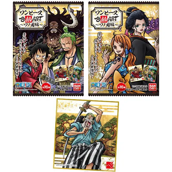 One Piece ART Wano Kuni Shikishi Lysop