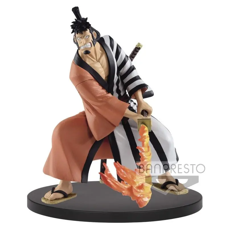 One Piece Battle Record Posing Series PVC Statue Kin'emon (Wano Kuni)