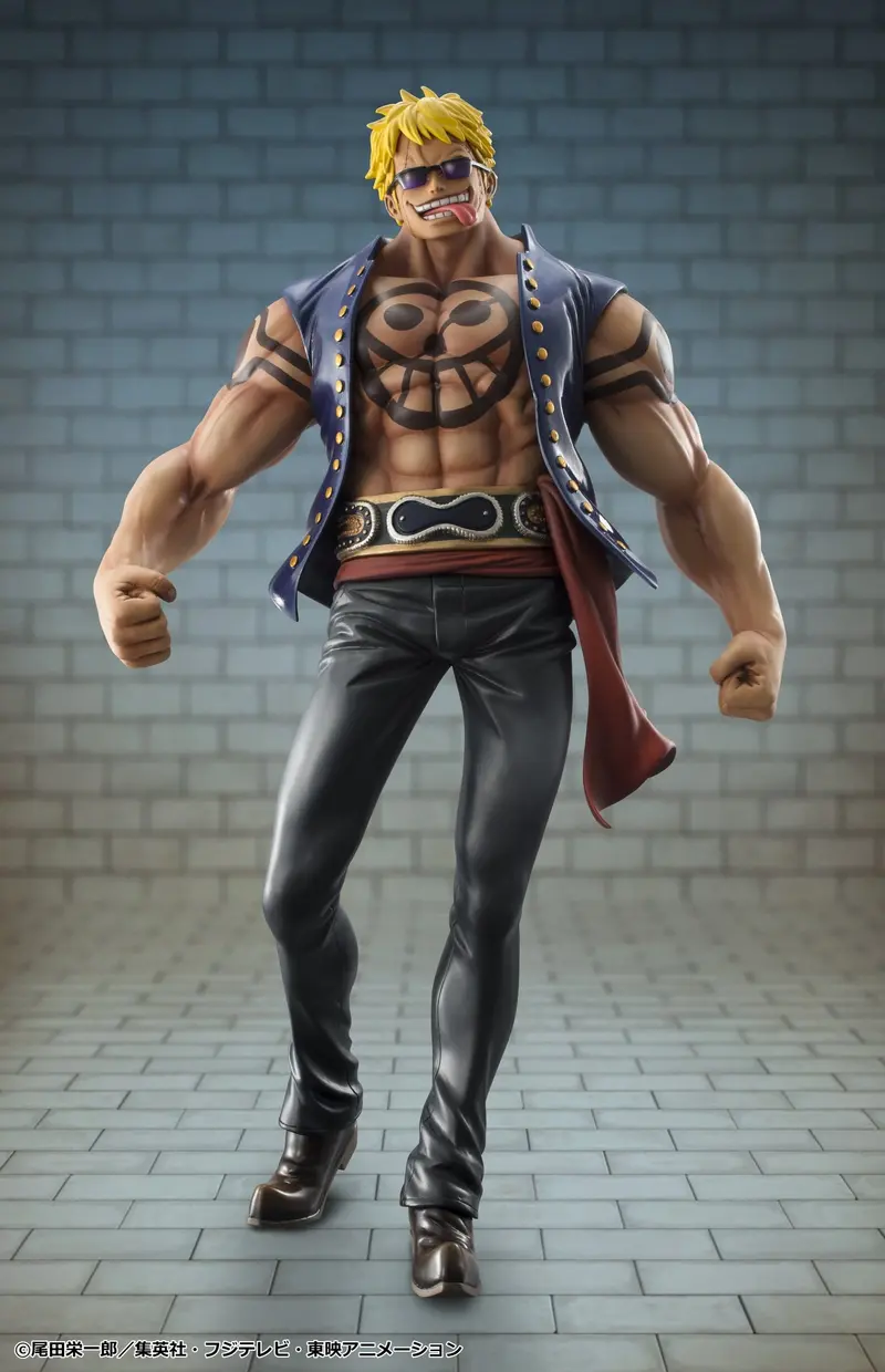 One Piece - Bellamy the Hyena - Sailing Again - Portrait Of Pirates P.O.P. Figur (MegaHouse)