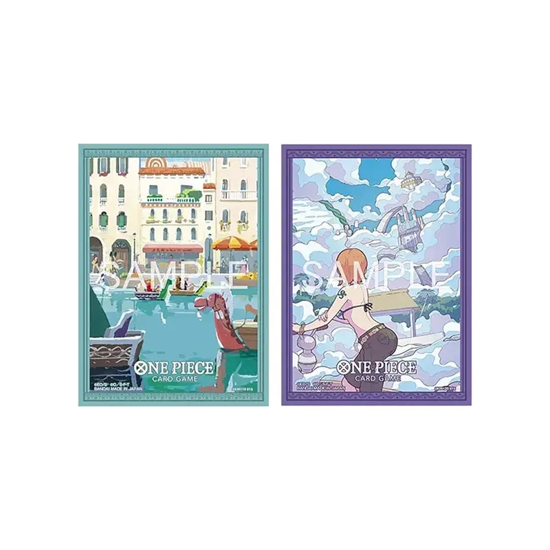 One Piece Card Game - Official Sleeve Vol. 7 (Water Seven / Skypiea, zufällig) - Kartenhüllen - 70 Stück - Bandai