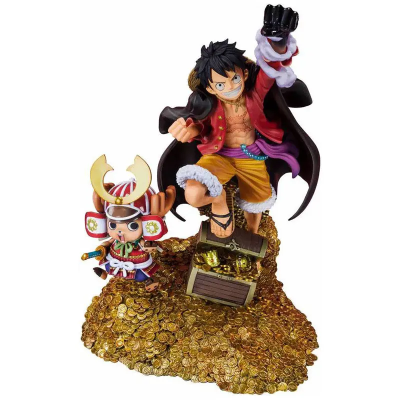 One Piece FiguartsZERO PVC Statue Ruffy & Chopper by Eiichiro Oda WT100 Daikaizoku Hyakkei [DAP]