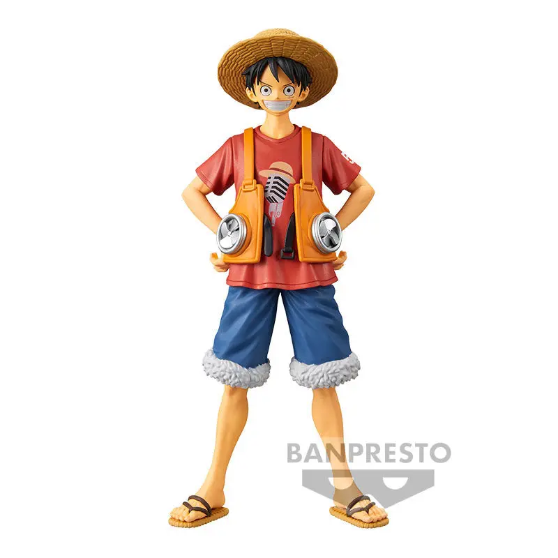 One Piece Film Red DXF The Grandline Men Vol. 1 PVC Statue Monkey D. Ruffy