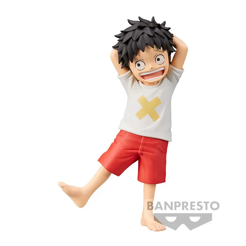 One Piece Film Red DXF The Grandline Series PVC Statue Monkey D. Ruffy Children