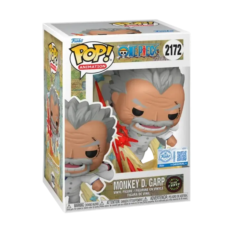 One Piece – Funko POP! – Monkey D. Garp #2172 Chase Bundle