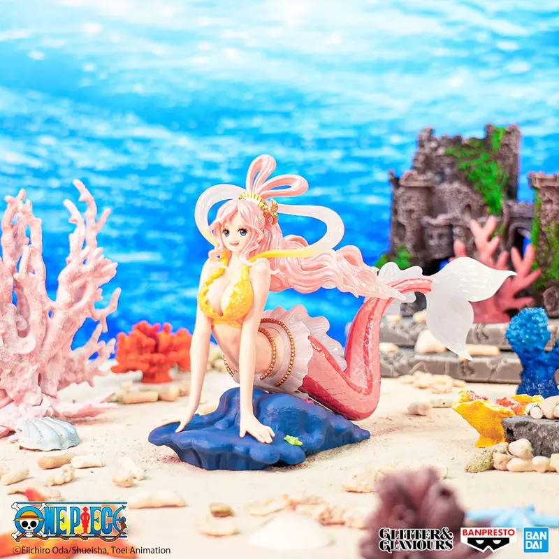 One Piece Glitter & Glamours PVC Statue Princess Shirahoshi Special Color Ver.