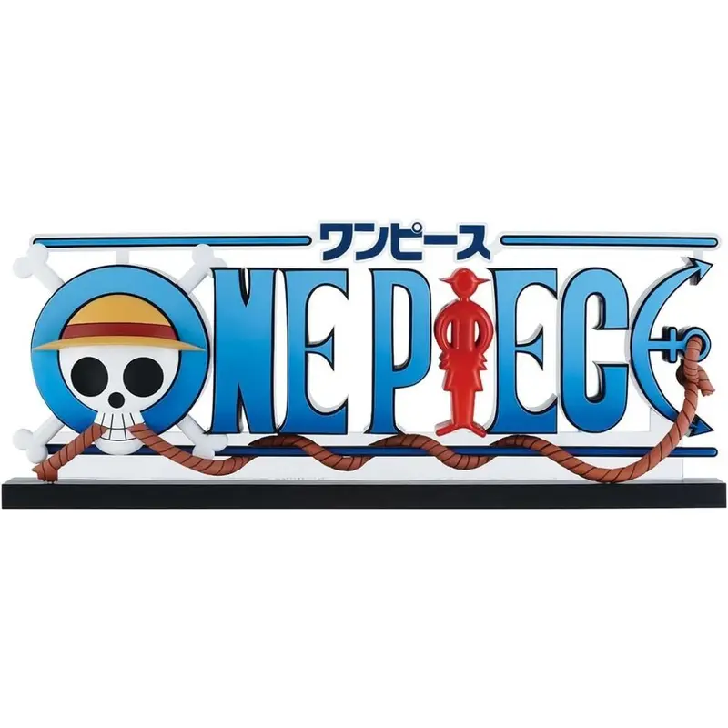 One Piece – Ichibansho Dramatic Memories – The Gigant Name Logo Display Figur 45cm